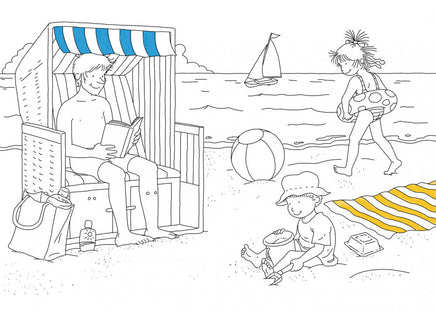 Конни и бумажные куклы для вырезания с раскраской Printed books Альпина