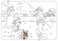 Конни и бумажные куклы для вырезания с раскраской Printed books Альпина