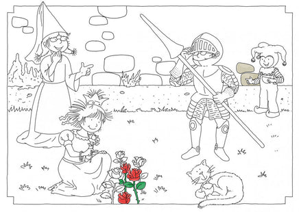 Конни и бумажные куклы для вырезания с раскраской Printed books Альпина