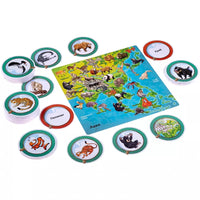 Настольная игра Найди меня! Животные мира Board Games 4Games