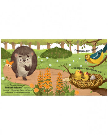 Приключения Ёжика. Лето/Ульева Е. Printed books Клевер