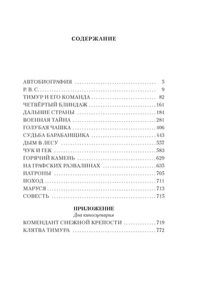 Тимур и его команда. Судьба барабанщика. Большие книги Printed books Азбука