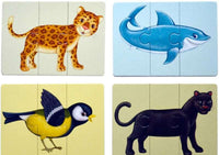 Зверопутаница Развивающая игра. Собираем картинки, слоги и слова Printed books Робинс