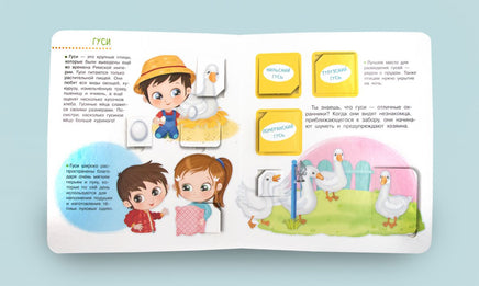 Что? Почему? Зачем? Домашние животные (50 окошек) Printed books Омега