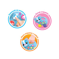 Котенок. Зверята-каталочки Printed books Азбукварик