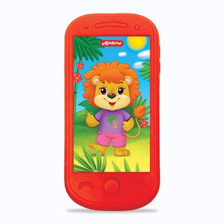Львёнок. Мини-смартфончик Printed books Азбукварик