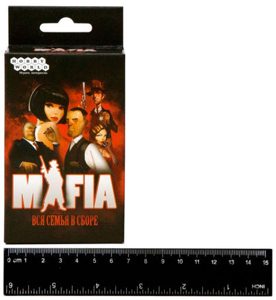 Настольная игра Мафия. Вся семья в сборе Board games Мир Хобби