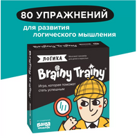 Brainy Trainy. Логика Board Games Банда Умников