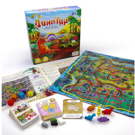 Настольная игра Динотур Printed books ND Play