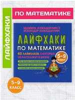 Лайфхаки по математике. 60 лайфхаков о которых не расскажут в школе. Ахмадуллин Printed books Капитал