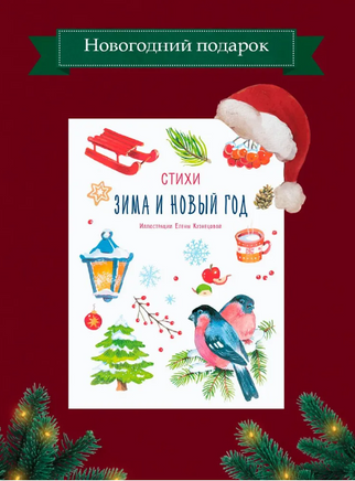 Зима и Новый год. Стихи Printed books ИД Мещерякова