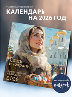 Спаси и Сохрани. Православный календарь с редкими молитвами на 2026 год Printed books СЗКЭО