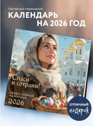 Спаси и Сохрани. Православный календарь с редкими молитвами на 2026 год Printed books СЗКЭО