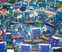 Настольная игра А у моего бати рукибензопилы Printed books ND Play