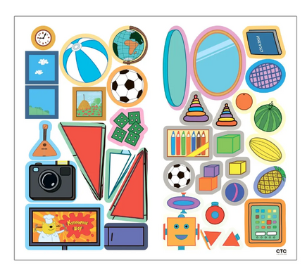 Три кота. Учимся с котятами. Формы Printed books Мозаика-Синтез