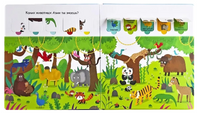 Дикие животные. Створки для самых маленьких. Printed books Робинс