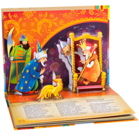 Сказка о золотом петушке. Пушкин А. Книга-панорамка Printed books Росмэн