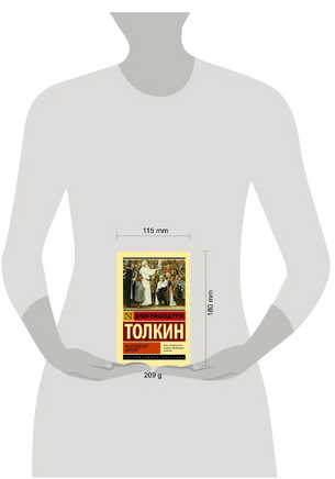 Властелин колец. Возвращение короля. Толкин Джон Рональд Руэл. Мягкий переплёт Printed books АСТ