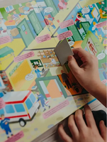 Профессии в картинках. Виммельбух с окошками. Книжка с Окошками Printed books Проф Пресс