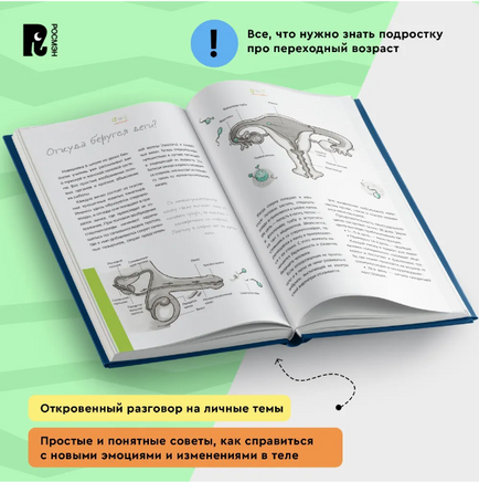 Как меняется мое тело. Все, что нужно знать мальчикам о перех.возрасте Printed books Росмэн