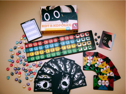 Настольная игра Кот в коробке Board Games Cho Cho Games