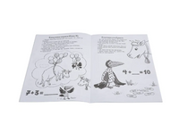 Мама Му и Кракс считают (книжка с заданиями и наклейками) Printed books Белая Ворона