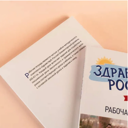 Здравствуй. Россия! Элементарный уровень(А0-А1+). Рабочая тетрадь. Чубарова О.Э. Printed books Русский язык