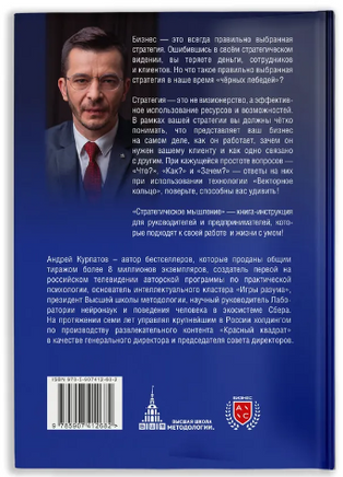 Стратегическое мышление в бизнесе. Векторное кольцо Printed books Капитал