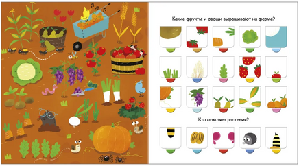 Ферма. Створки для самых маленьких. Printed books Робинс