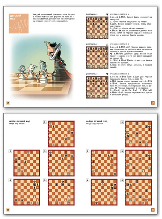 Шахматная школа. Второй год обучения. Учебник. Барский Л.А. Printed books Вакоша