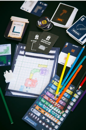 Настольная игра Чертежи безумного короля Людвига Board Games Cho Cho Games