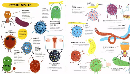 Тайная жизнь вирусов Print Books Самокат