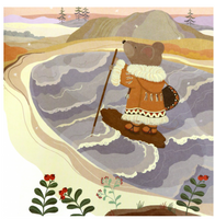 Большое путешествие маленького мышонка. Сказки народов Севера Printed books Детская и юношеская книга