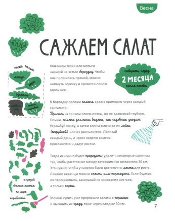 Белая книга садоводства для детей Print Books Самокат