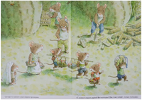 14 лесных мышей. Стирка. Кадзуо И. Printed books Самокат