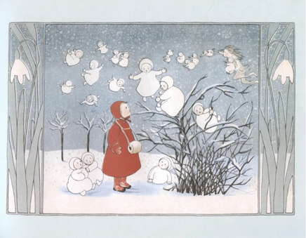 Манечка и снежинки/ Фон Олферс С. Printed books Карьера Пресс