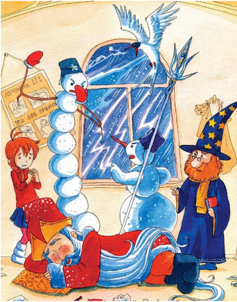 Школа для снегурочек. Новый Год на «отлично» Printed books АКВАРЕЛЬ