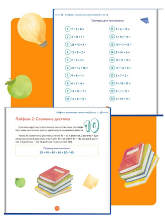 Лайфхаки по математике. 28 лайфхаков о которых не расскажут в школе. Ахмадуллин Printed books Капитал