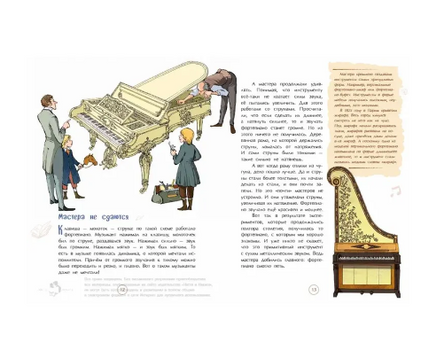 Фортепиано. Король музыкальных инструментов Printed books Настя и Никита