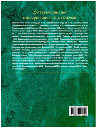 Великая биология. От происхождения жизни до эпигенетики Printed books Лаборатория знаний