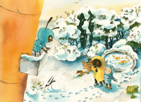 Кот и мурлик. Короткая зима. Бурносов Ю. Printed books Нигма