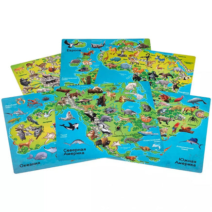 Настольная игра Найди меня! Животные мира Board Games 4Games