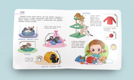 Что? Почему? Зачем? Про котят (50 окошек) Printed books Омега