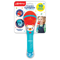 Волшебные песенки. Микрофон Суперхит. Красный Printed books Азбукварик