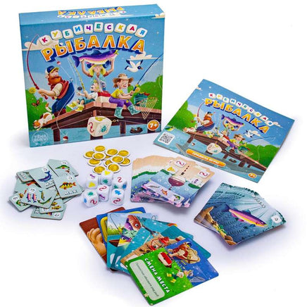 Настольная игра Кубическая рыбалка Printed books ND Play