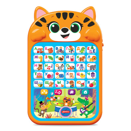 Азбука с Тигрёнком. Планшетик-зверюшка Printed books Азбукварик