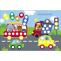 Ясельки. Наклейки-кружочки. Грузовик. Выпуск 4 Printed books СТРЕКОЗА