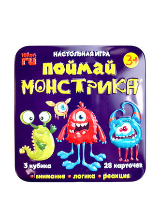 Настольная игра Поймай монстрика Printed books Десятое королевство