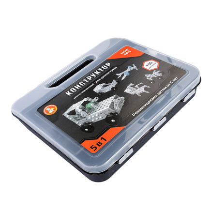 Конструктор металлический для уроков труда 5 в 1 №1 Printed books Десятое королевство