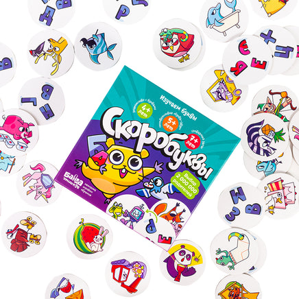 Скоробуквы Board Games Банда Умников